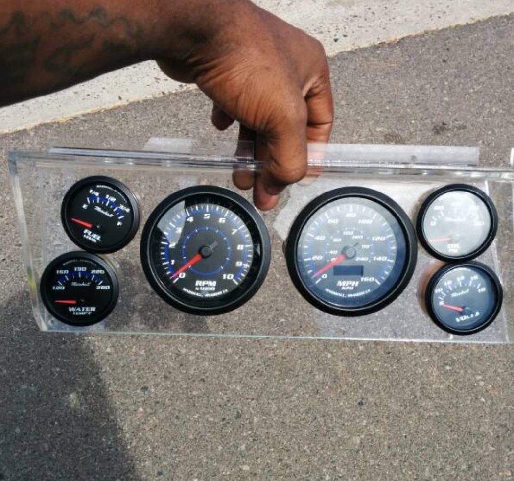 Aftermarket gauge cluster | GBodyForum - '78-'88 General Motors A/G