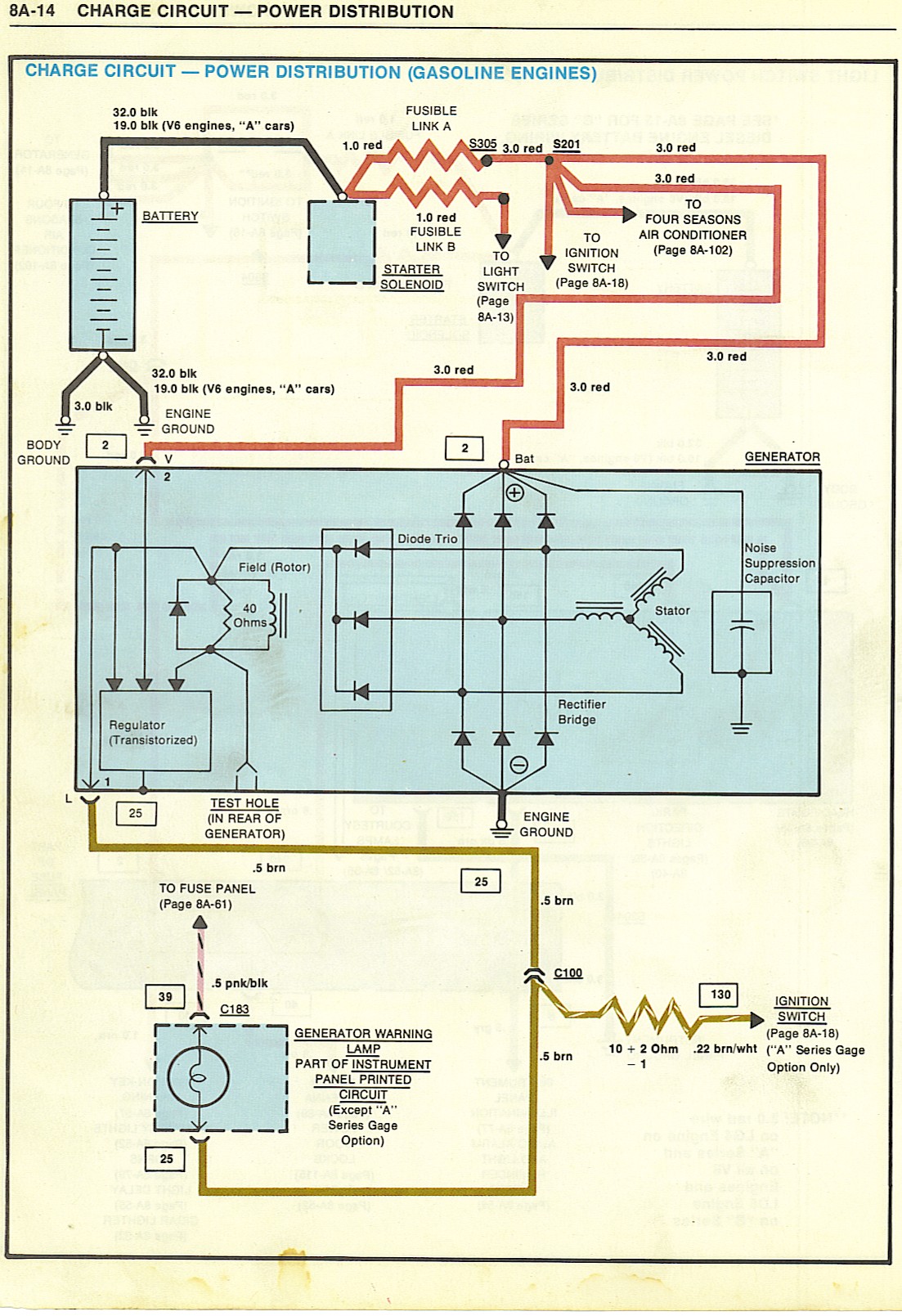 CUTLASS - Alternator Not Charging! | GBodyForum - '78-'88 ... 72 el camino wiring diagram 