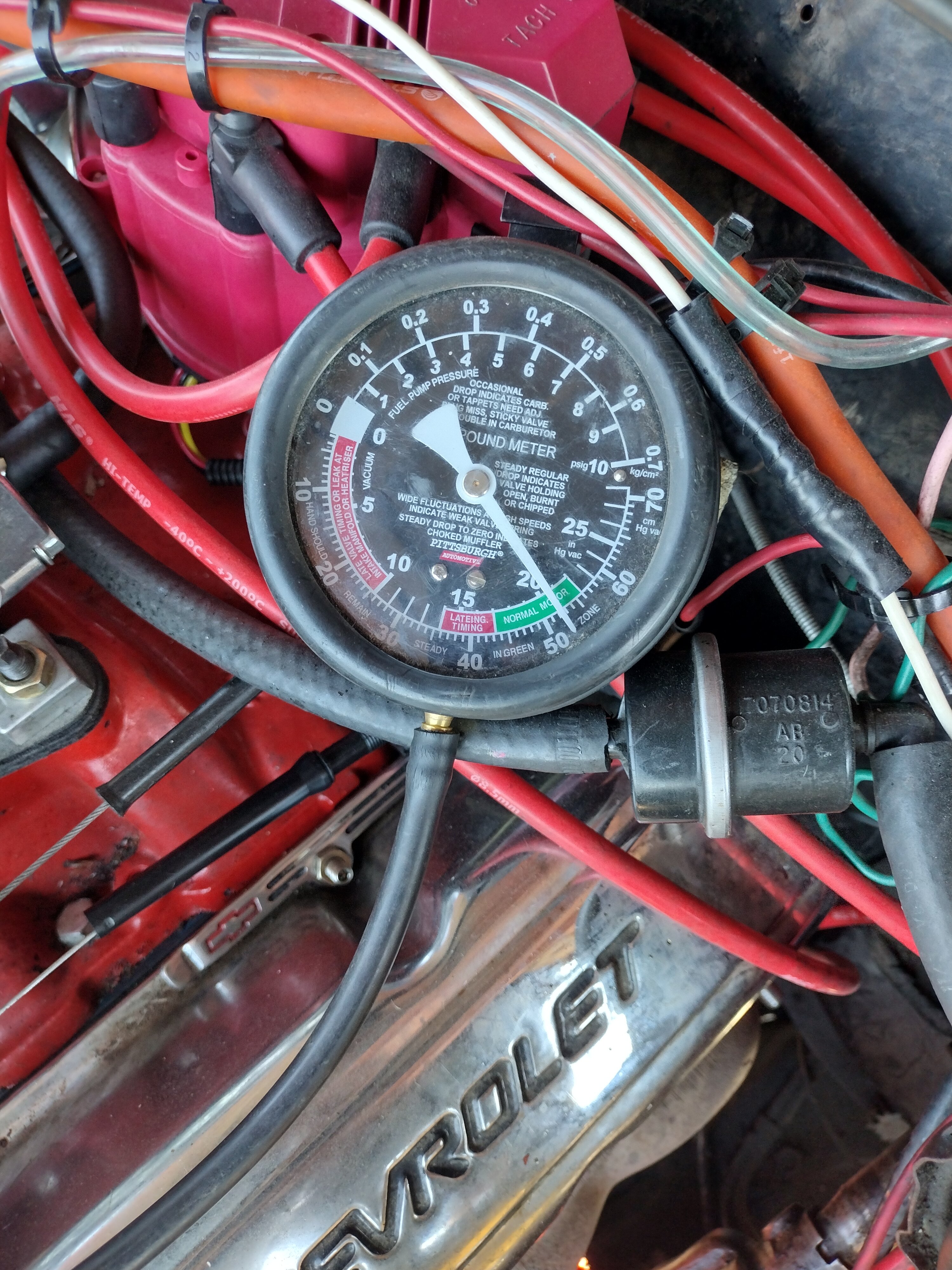 Engine Timing With Vacuum Gauge Setting Timing For Good GBodyForum