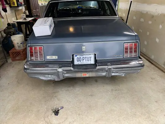 1983 Cutlass Supreme 4 Door Rear Bumper Options? 