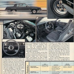 Modern Muscle (p.4) - Monte Carlo SS, Buick Grand National, Olds 442