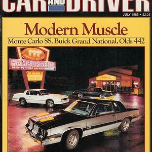 Modern Muscle (p.1) - Monte Carlo SS, Buick Grand National, Olds 442