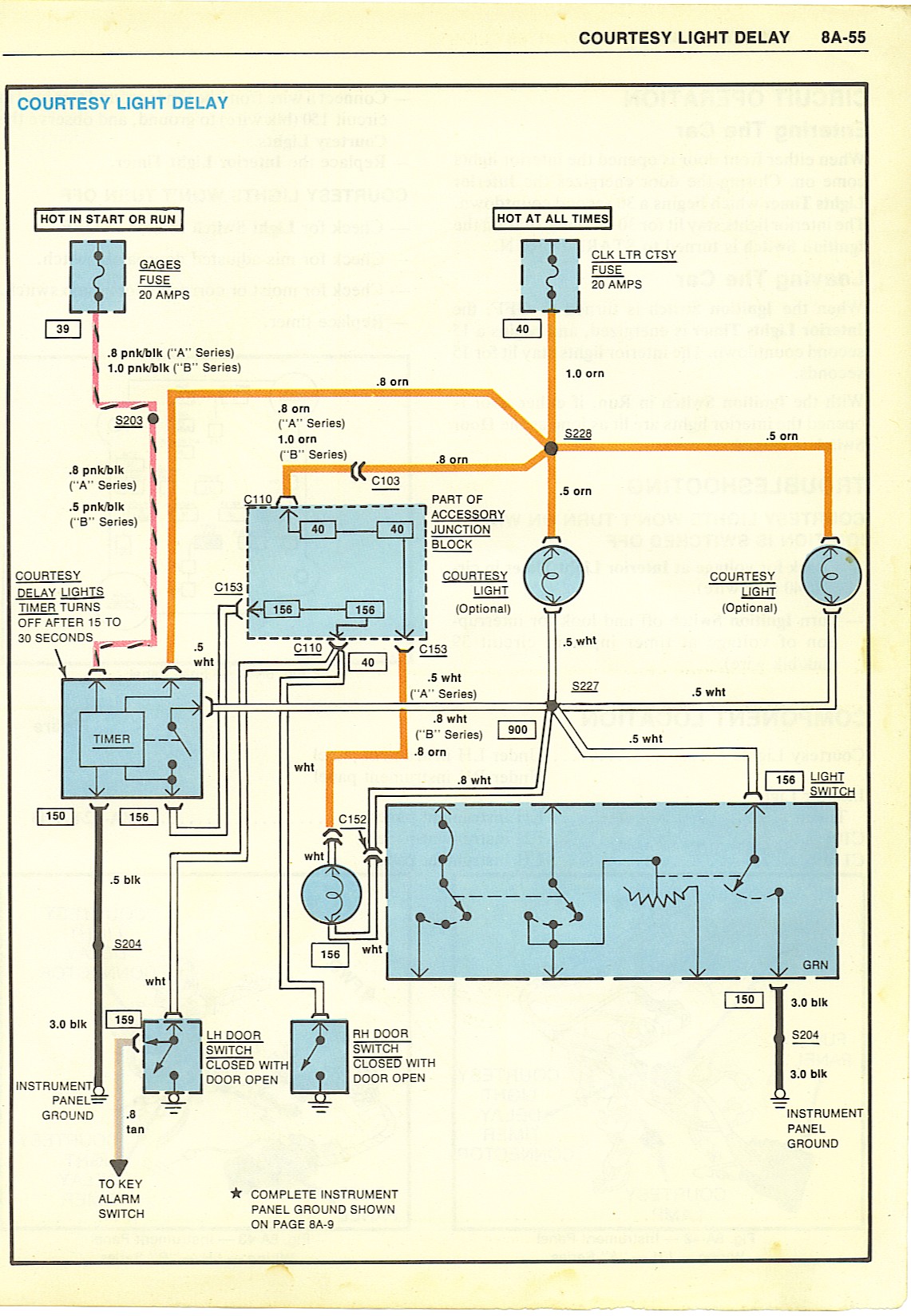 Dome light orange delay box=how do I bypass it ... diagram 2016 truck wiring kenworth t270n 