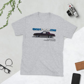 Oldsmobile Cutlass 442 August '22 G-Body of the Month Short-Sleeve Unisex T-Shirt