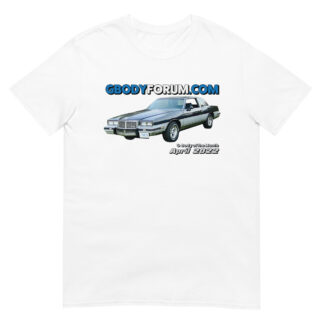 1985 Pontiac Grand Prix T-Shirt, April 2022's G-Body of the Month